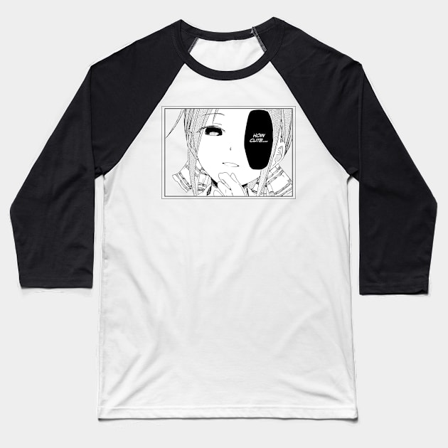 How Cute... Baseball T-Shirt by Shiromaru